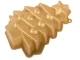 Silicone Baking Mold Christmas Tree Shape, Gold