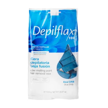 Depilflax Azulene kietasis depiliacijos vaškas be juostelių, 1 kg