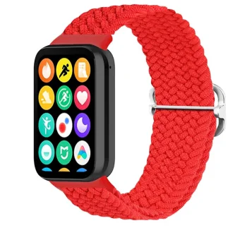 Pintas dirželis Xiaomi Mi Band 8 Pro / M8 Pro, raudonas