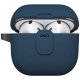 Dėklas AirPods 4 ausinėms Uniq Clyde Lock, mėlynas