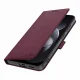 Tech-Protect Wallet atverčiamasis dėklas Xiaomi Redmi Note 17 Pro Max 5G, bordo