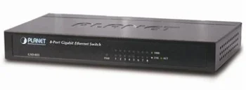 8 prievadų Gigabit Ethernet tinklo komutatorius