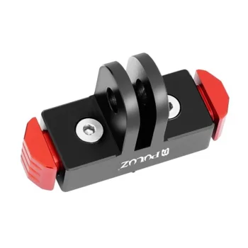 Magnetinis laikiklis Puluz kamerai GoPro HERO13 Black / MAX2, juodas/raudonas