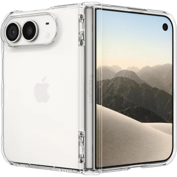 Dėklas Spigen Ultra Hybrid Pro telefonui Apple iPhone Duo, skaidrus