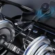 Dudao F24MAX automobilinis laikiklis su 15W belaidžiu įkrovikliu, MagSafe, juodas
