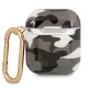 Guess GUA2UCAMG Camouflage dėklas Apple AirPods 1/2 juodas