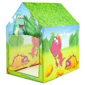 Iplay Dino vaikiška žaidimų palapinė-namelis, 95x72x102 cm