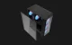 Kompiuterio korpusas Darkflash DK352 Plus su 4 ARGB ventiliatoriais, Juodas