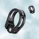 Dviračio balnelio vamzdžio užveržėjas Rockbros 41210091001 31.8 mm, juodas