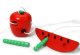 Educational Lacing Toy Fruits and Vegetables Jhtoy-602