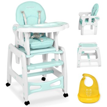 Maitinimo kėdutė Ricokids Sinco 7092 5-in-1, turkio spalvos