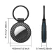 Hurtel WAT-87 dėklas-pakabukas Apple AirTag su anglies pluošto raštu, 4 vnt., įvairių spalvų