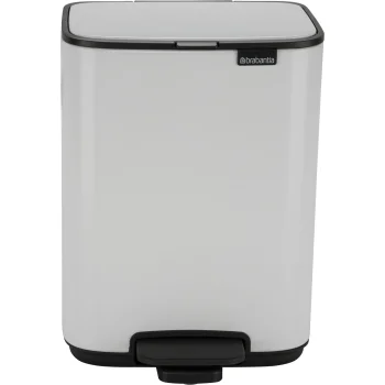 Šiukšliadėžė su pedalu Brabantia Bo 4 l, balta