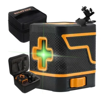 Bigstren Cross Line Laser Level, Green Beam