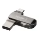 USB atmintinė Lexar JumpDrive D400 Dual Type-C / Type-A USB 3.1 256GB