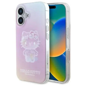 Hello Kitty iPhone 16 dėklas IML 50th Anniversary MagSafe, rožinis