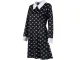 Wednesday Addams vaikiškas karnavalinis kostiumas, 125–135 cm
