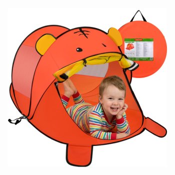 Kruzzel Bear Kids Beach Tent 180x95x82 cm