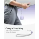 ESR Pulse HaloLock MagSafe dėklas Apple AirPods 4 / 5, violetinis