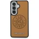 Karl Lagerfeld Perforated KL MagSafe Case for Samsung Galaxy S26 - Brown