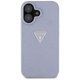 Guess Hot Stamp 4G Pattern dėklas, skirtas Apple iPhone 16, violetinis