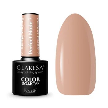 Claresa Perfect Nude 7 Hybrid Nail Polish, 5g