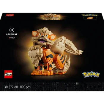 LEGO Pokémon 72160 Arcanine konstruktorius (1190 detalių)
