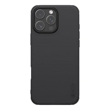 Nillkin Super Frosted Shield Pro Case for iPhone 16 Pro - Black