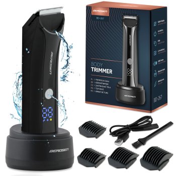 Berdsen BD-267 Hair and Beard Clipper, Black