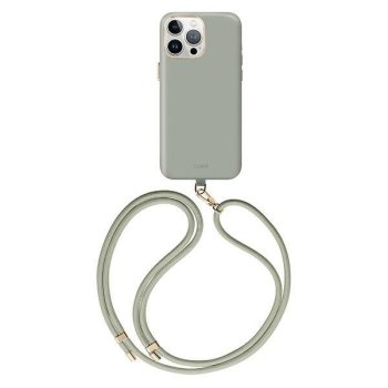 Uniq Case Coehl Creme iPhone 15 Pro Max 6.7" Magnetic Charging Sage/soft Sage