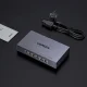 Tinklo komutatorius Ugreen CM753 6 prievadai 1 Gb/s su PoE+, pilkas