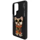 Nimmy Glasses Cool Dog dėklas Samsung Galaxy S26 Ultra, juodas