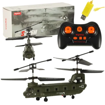 Syma S026H-1 2.4GHz nuotolinio valdymo sraigtasparnis, juodas