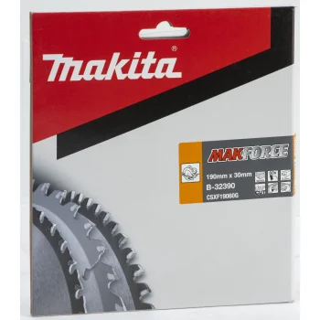 Diskinio pjūklo diskas Makita MAKFORCE B-32390 190x30 mm 60T medžiui