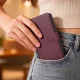 Tech-Protect Wallet atverčiamasis dėklas Samsung Galaxy A27 5G, bordo