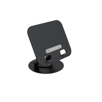 Devia EL238 Aluminum Laptop and Tablet Stand, Black