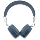 Guess GUBH70PGTSPSB belaidės ant ausų dedamos ausinės Bluetooth 5.3 ENC, mėlynos