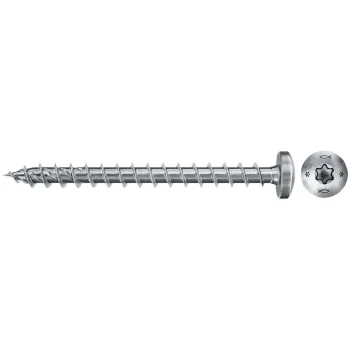 Sraigtai Fischer PowerFast II 4.0x40 mm pusapvale galvute TX pilnu sriegiu, 200 vnt.