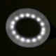 Activeshop Ring LED Snake stalinis šviestuvas, baltas