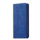 Atverčiamasis dėklas Samsung Galaxy S23+ Magnet Fancy Case su stovu ir piniginės funkcija, mėlynas