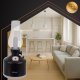 Ruhhy Aive 00026454 Air Humidifier and Night Light, Black