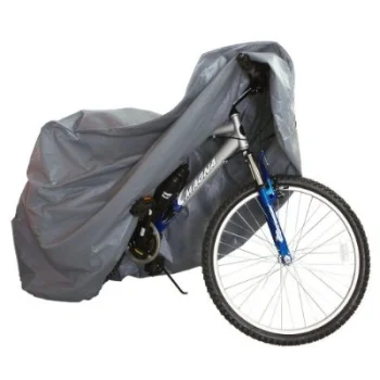 Dviratės transporto priemonės uždangalas 200x100 cm, aliuminio spalvos