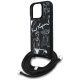 Karl Lagerfeld Crossbody Grained Pattern & Logo dėklas iPhone 16 Pro Max - juodas