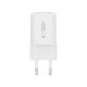 Tech-Protect NCM33W 2-portų PD30W/QC3.0 įkroviklis, baltas