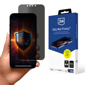 „3mk Silky Matt Privacy“ apsauginė plėvelė, skirta „Apple iPhone 14“