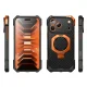 Supcase UB Grip Mag MagSafe dėklas iPhone 18 Pro Max, juodas ir oranžinis