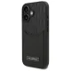 Karl Lagerfeld dėklas iPhone 16 telefonui Cardslots Monogram, juodas