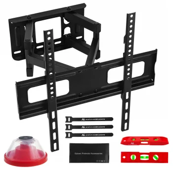 Maclean MC-788 TV sieninis laikiklis, 32–75", 50 kg, VESA 400x400, juodas