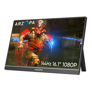 Arzopa Z1FC 16.1" nešiojamas monitorius 144Hz FHD