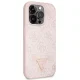 Guess dėklas iPhone 14 Pro telefonui Crossbody 4G Metal Logo, rožinis